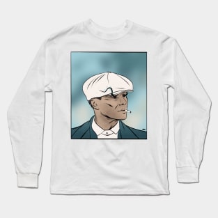 Thomas Shelby as a manga character Long Sleeve T-Shirt